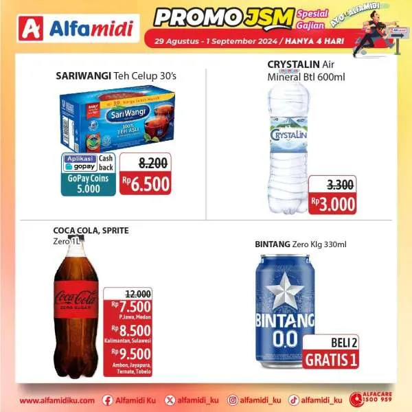 Promo JSM Alfamidi Spesial Gajian Periode 29 Agustus-1 September 2024