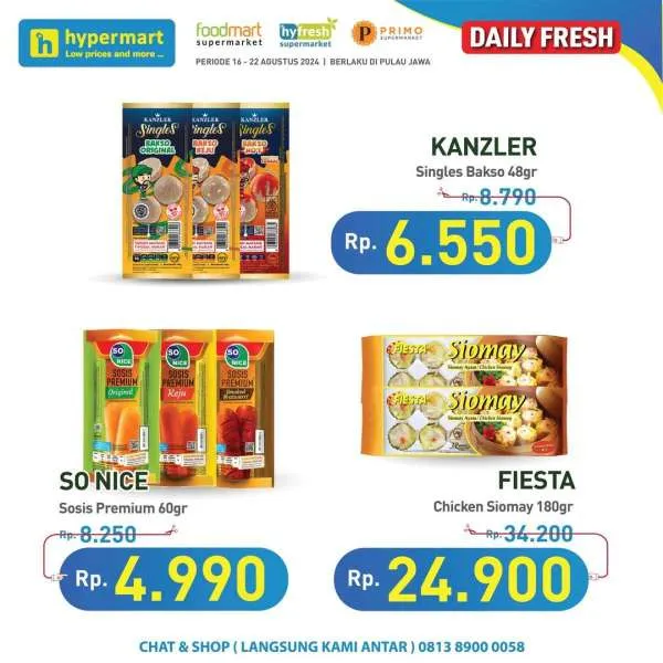 Promo JSM Hypermart Hyper Diskon Weekend Periode 16-19 Agustus 2024