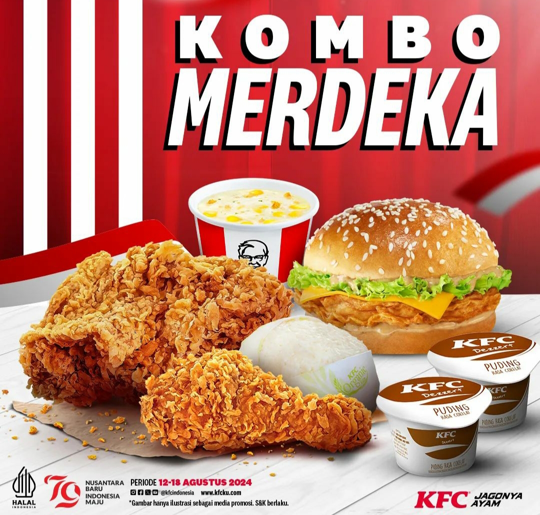 Promo KFC Kombo Merdeka