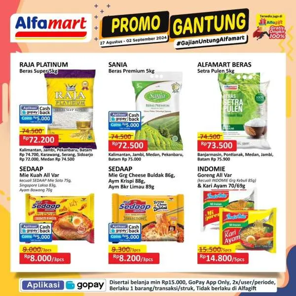 Promo Alfamart Gantung Periode 27 Agustus-2 September 2024