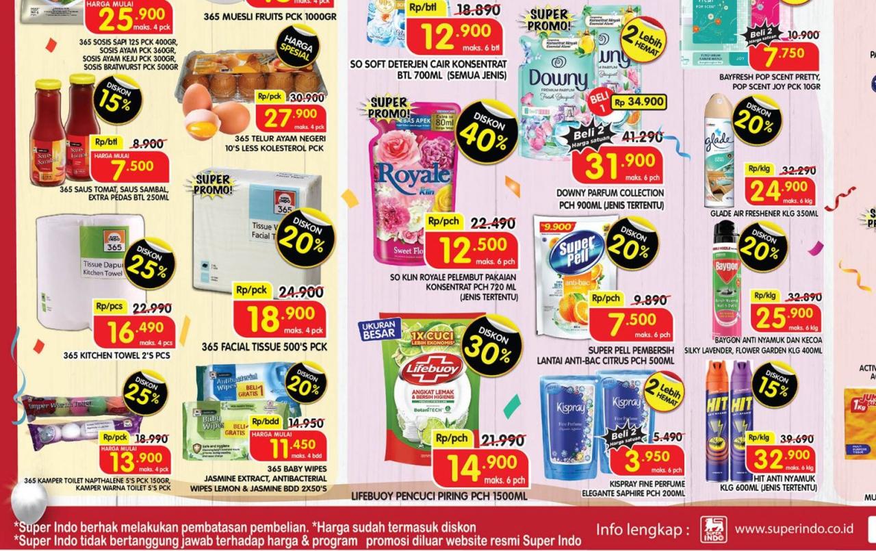 Promo Superindo Weekday 19-22 Agustus 2024