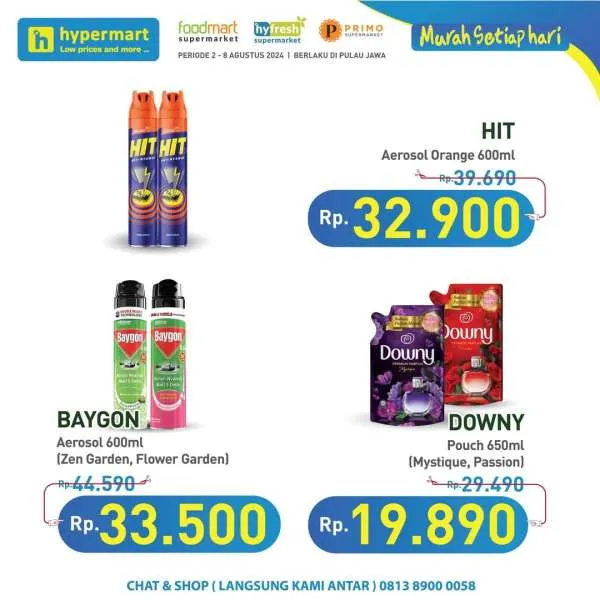 Promo Hypermart Hyper Diskon Weekday Periode 6-8 Agustus 2024