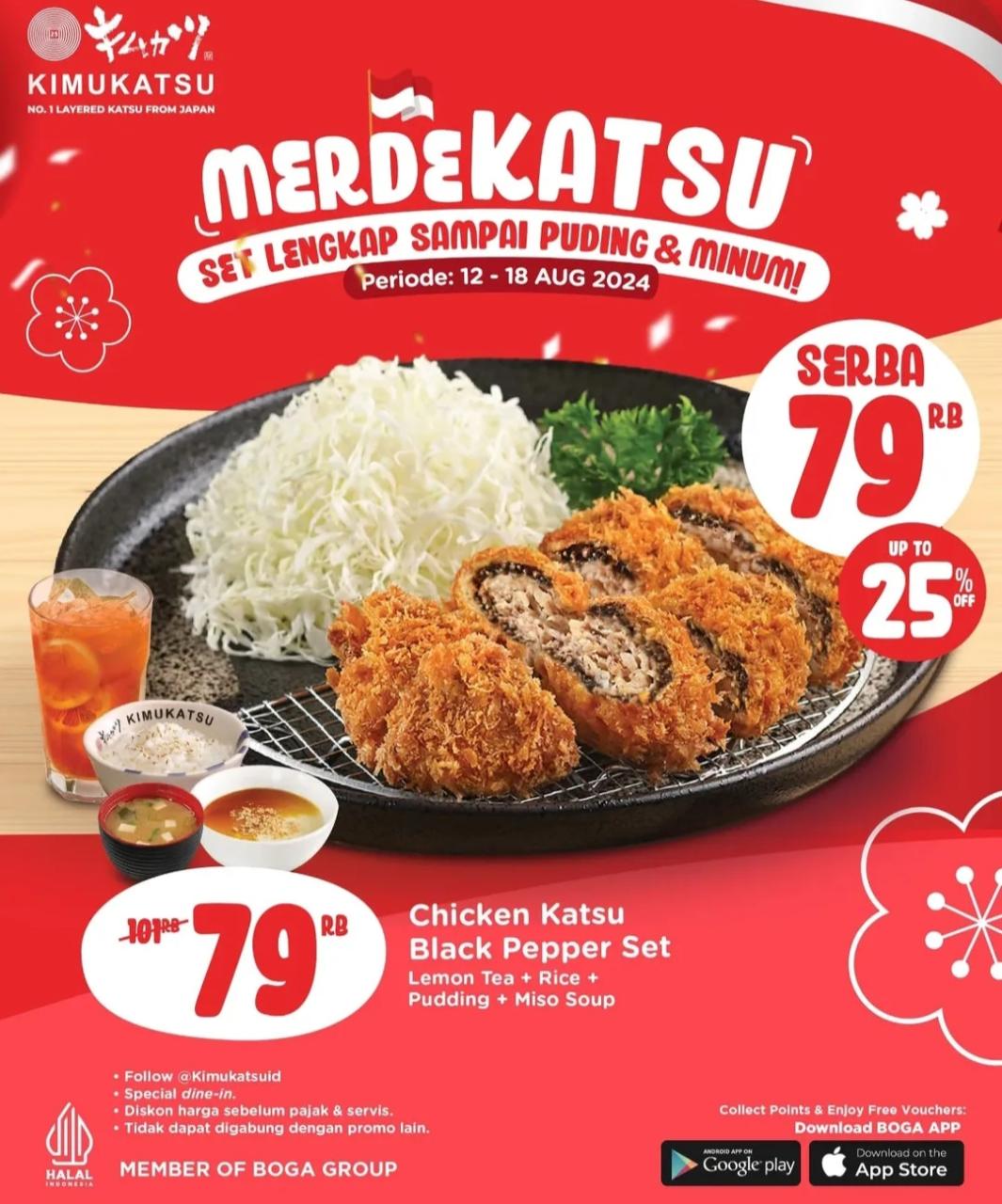 Promo Kemerdekaan Kimukatsu 