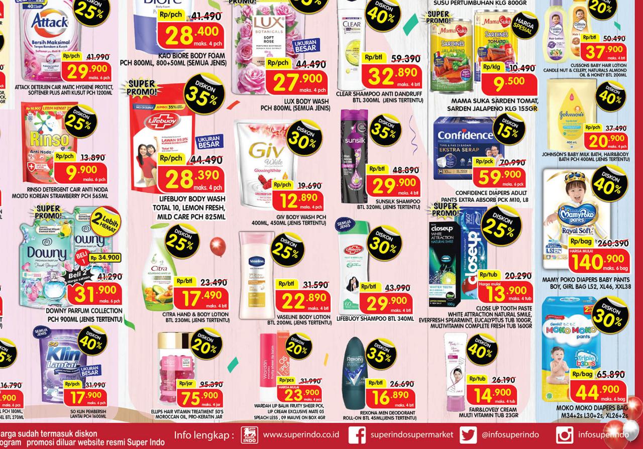 Promo JSM Superindo Weekend 9-11 Agustus 2024