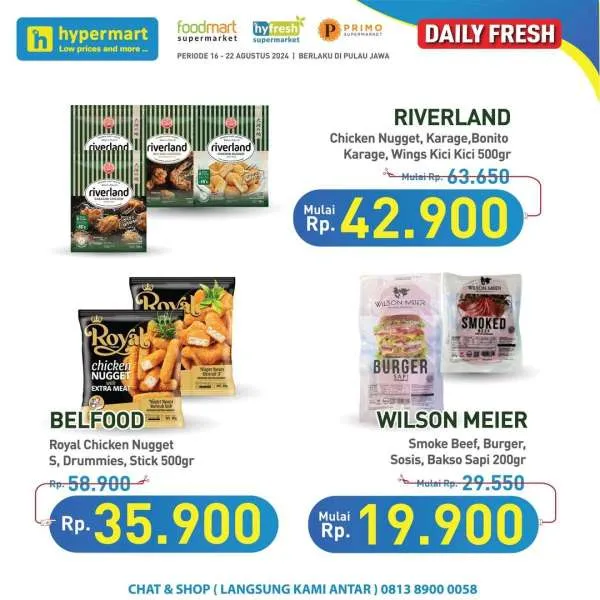 Promo JSM Hypermart Hyper Diskon Weekend Periode 16-19 Agustus 2024