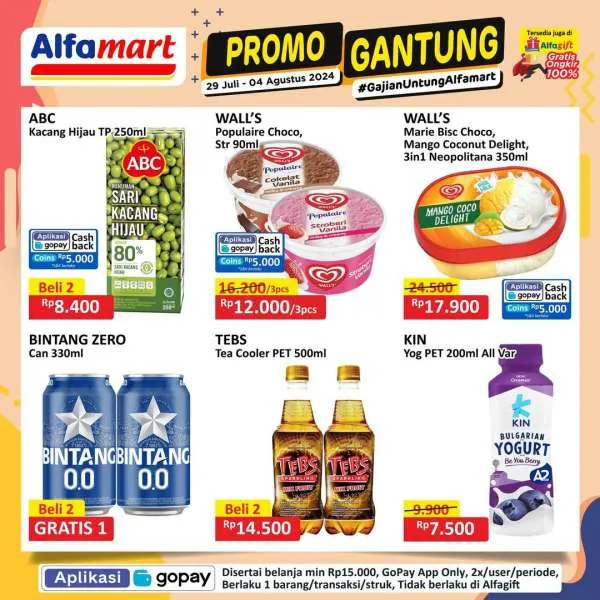 Promo Alfamart Gantung Periode 29 Juli-4 Agustus 2024