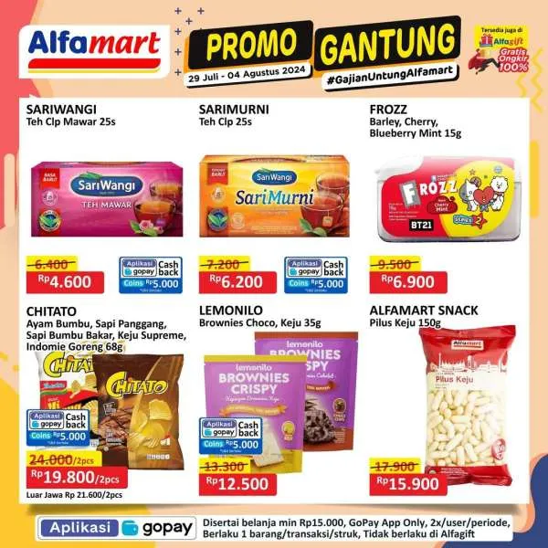 Promo Alfamart Gantung Periode 29 Juli-4 Agustus 2024