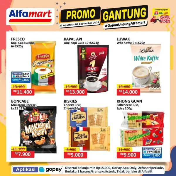 Promo Alfamart Gantung Periode 27 Agustus-2 September 2024