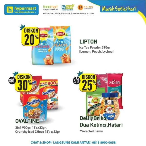 Promo JSM Hypermart Hyper Diskon Weekend Periode 16-19 Agustus 2024