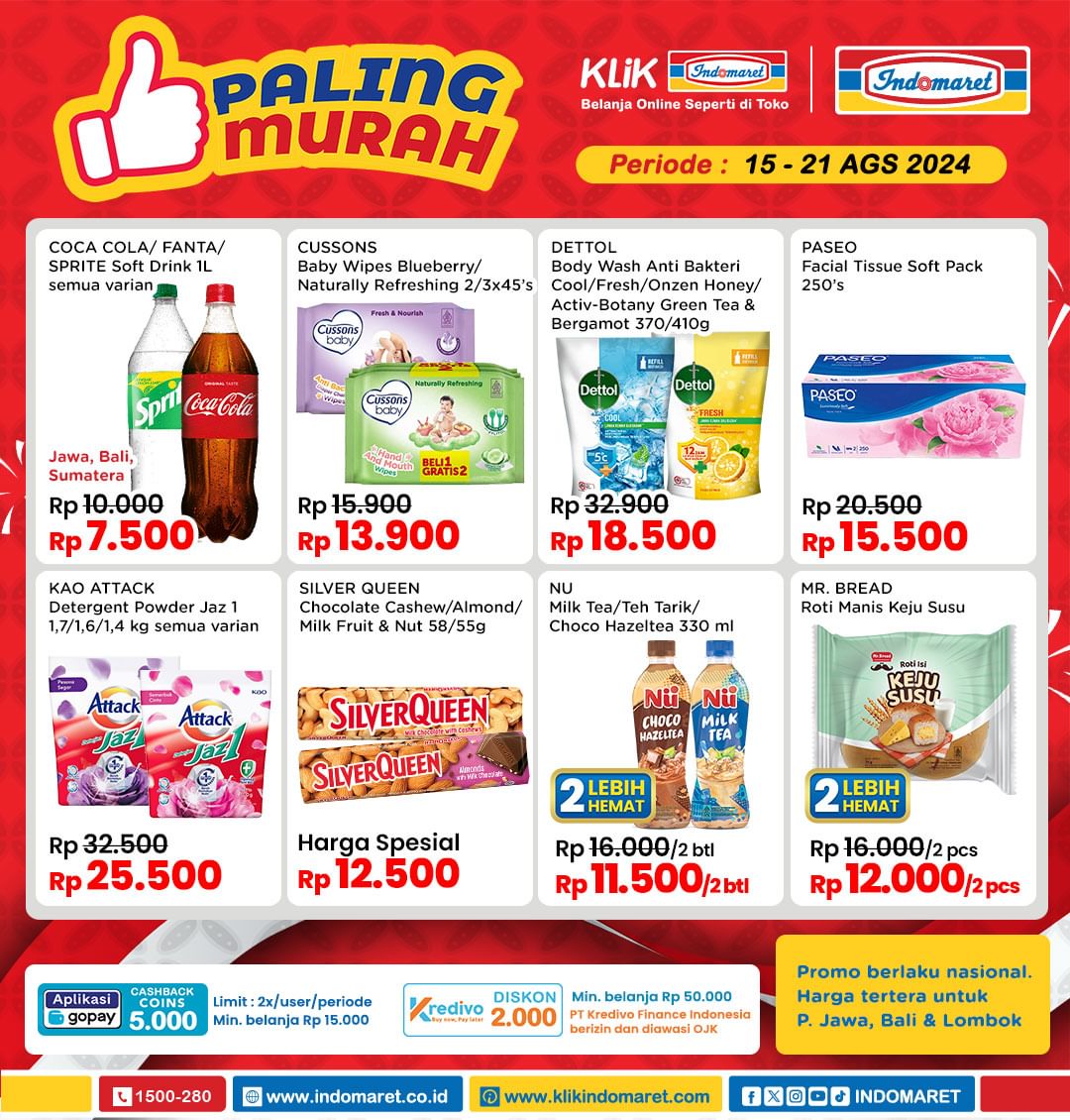 Promo Indomaret Paling Murah 15-21 Agustus 2024 Spesial Kemerdekaan