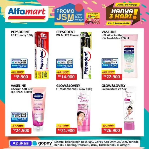 Promo JSM Alfamart Periode 9-11 Agustus 2024