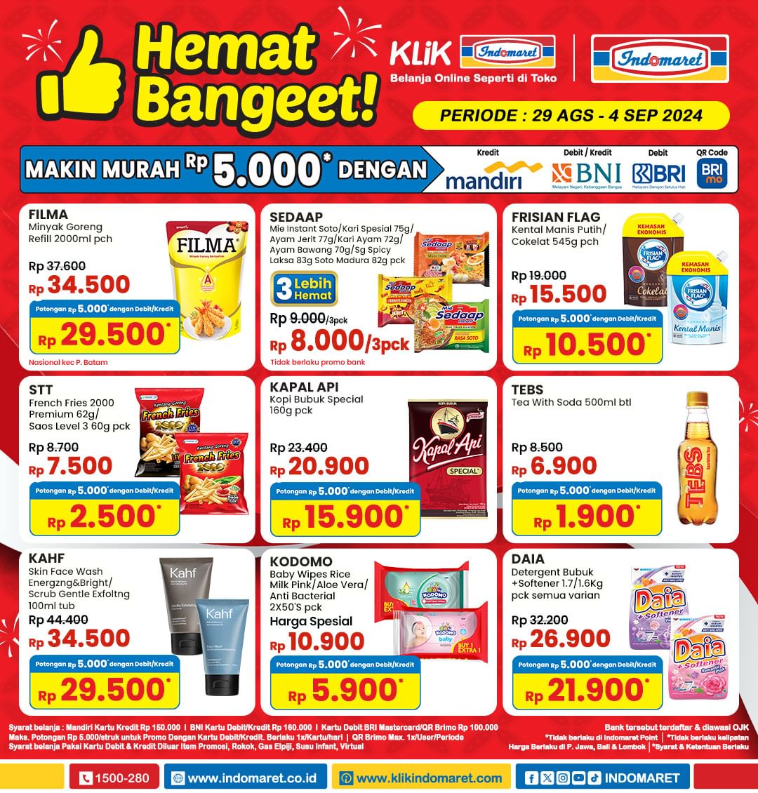 Promo Indomaret 29 Agustus-4 September 2024 Spesial Hemat Banget