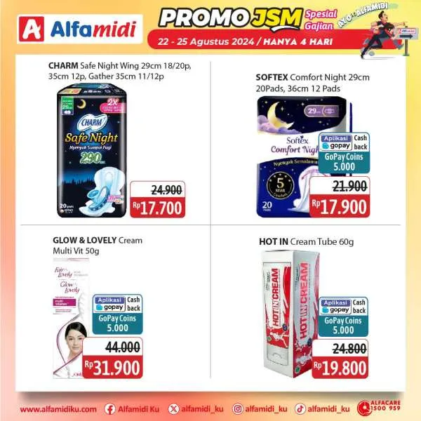 Promo JSM Alfamidi Spesial Gajian Periode 22-25 Agustus 2024