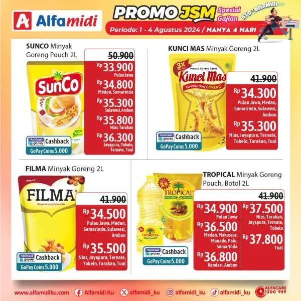 Promo JSM Alfamidi Periode 2-4 Agustus 2024