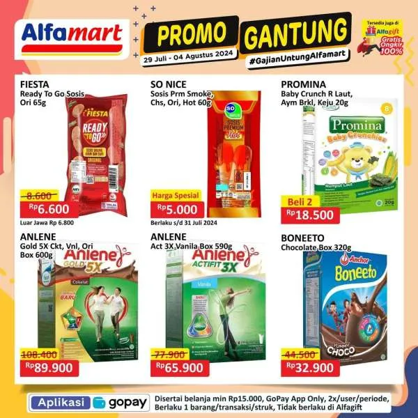 Promo Alfamart Gantung Periode 29 Juli-4 Agustus 2024