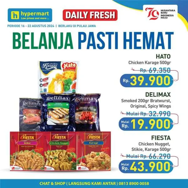 Promo JSM Hypermart Hyper Diskon Weekend Periode 16-19 Agustus 2024