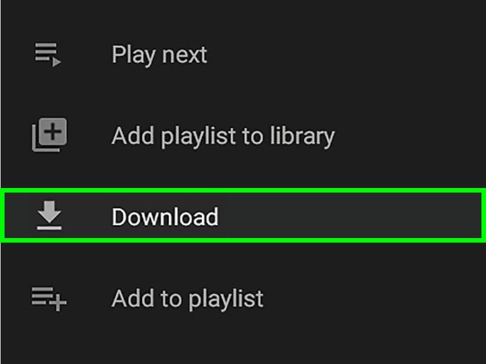 Cara download musik YouTube offline tanpa internet