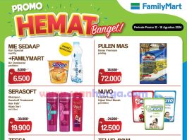 FamilyMart Promo Hemat Banget Periode 12 - 18 Agustus 2024