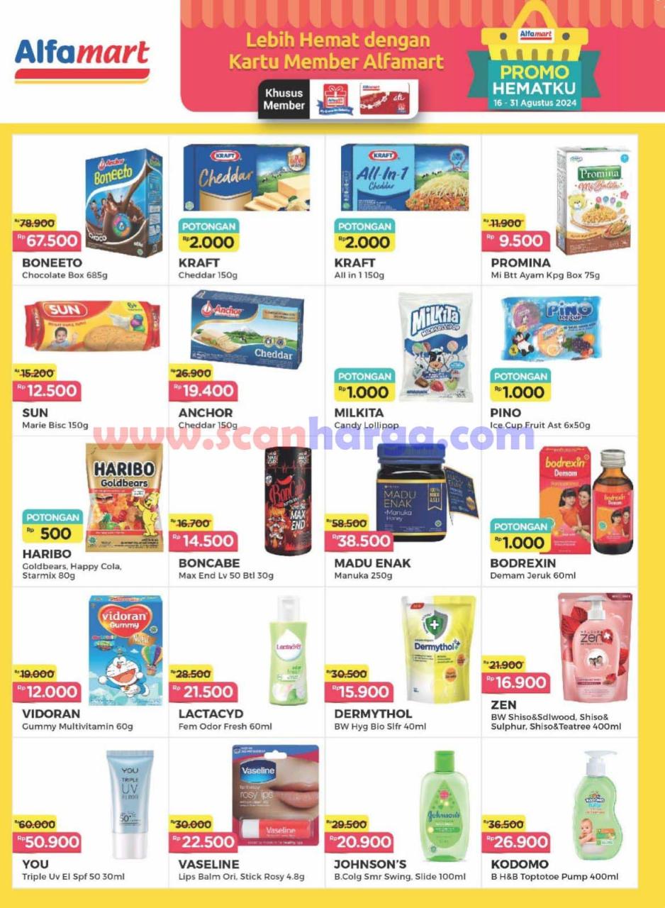 Katalog Alfamart Promo Terbaru 16 - 31 Agustus 2024 20