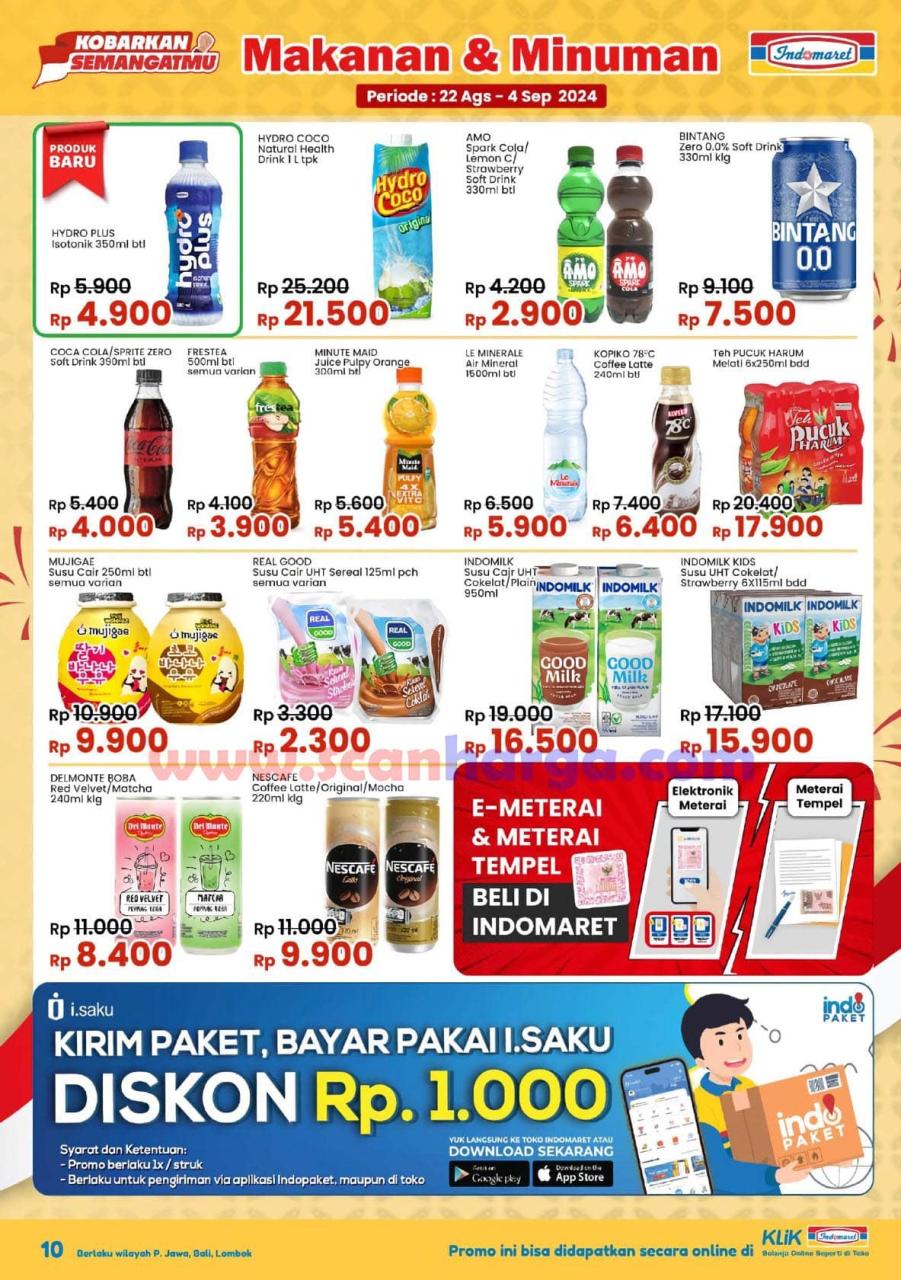 Katalog Indomaret Promo Terbaru 22 Agustus - 4 September 2024 10