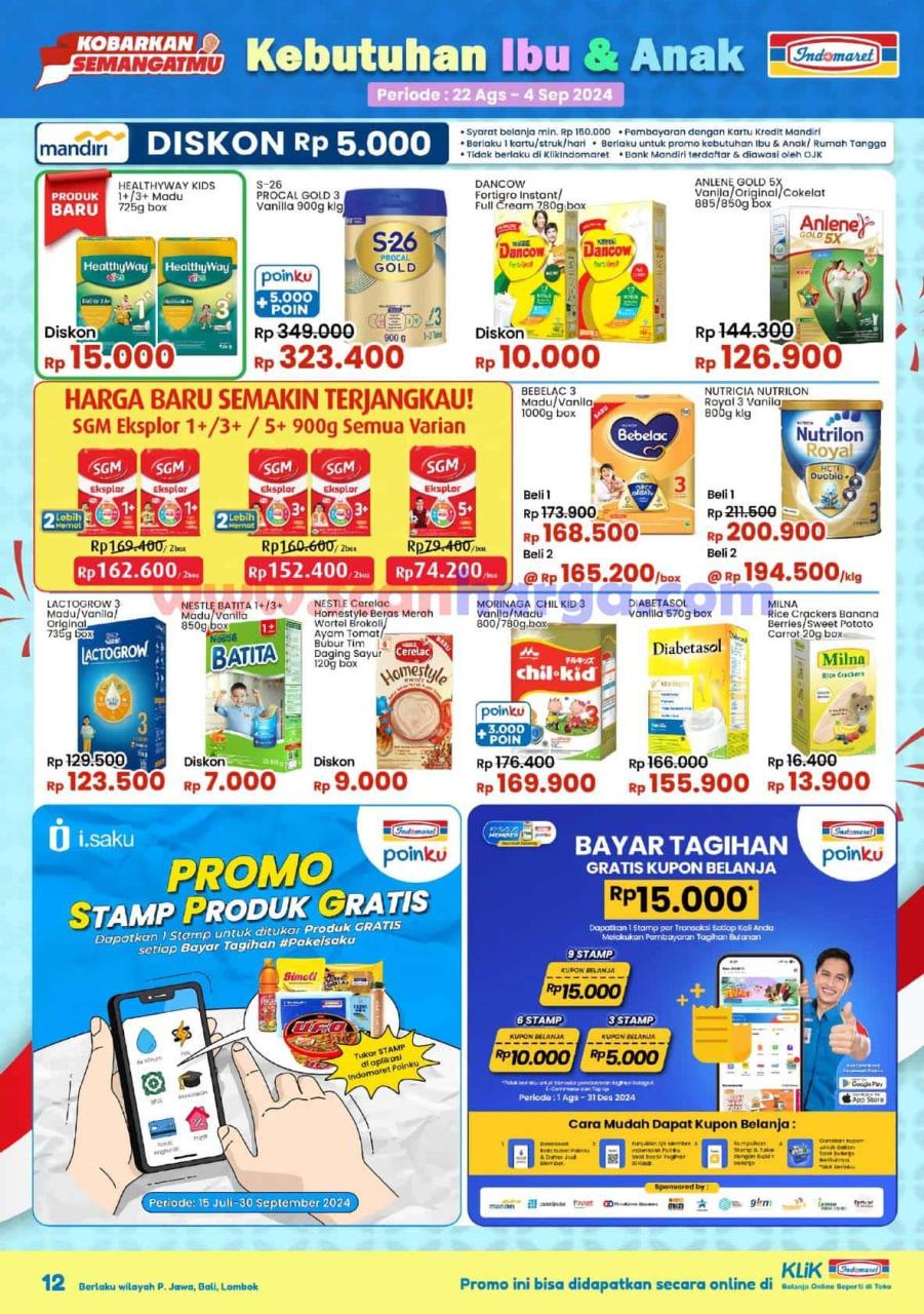 Katalog Indomaret Promo Terbaru 22 Agustus - 4 September 2024 12