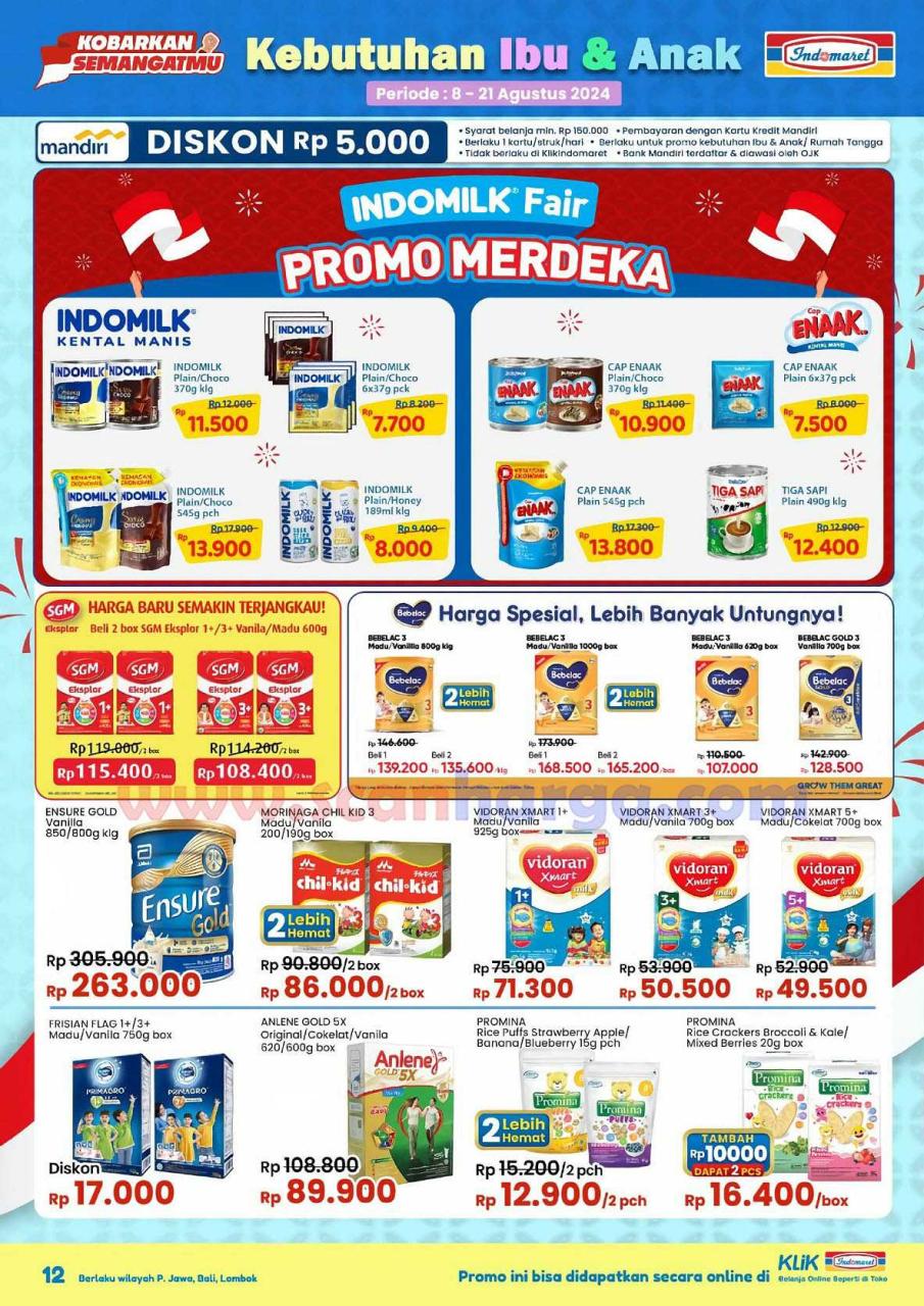 Katalog Indomaret Promo Terbaru 8 - 21 Agustus 2024 12