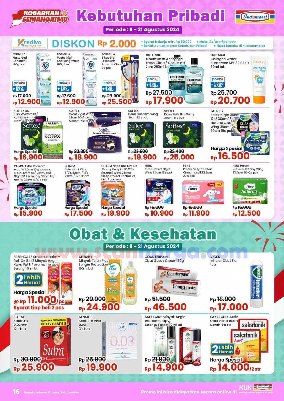 Katalog Indomaret Promo Terbaru 8 - 21 Agustus 2024 16