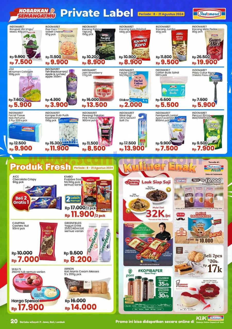 Katalog Indomaret Promo Terbaru 8 - 21 Agustus 2024 20