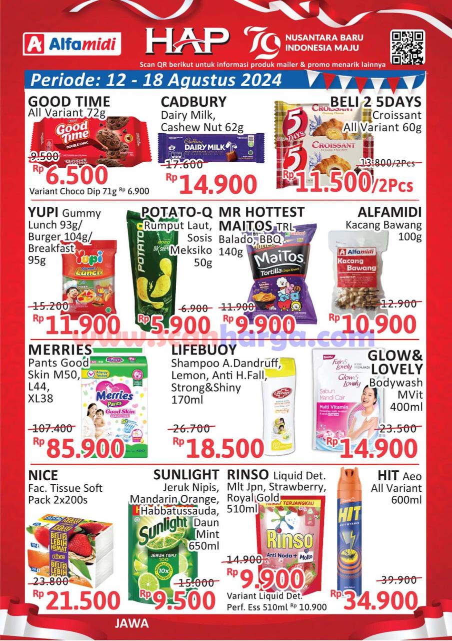 Katalog Promo Alfamidi Weekday Terbaru 12 - 18 Agustus 2024 2