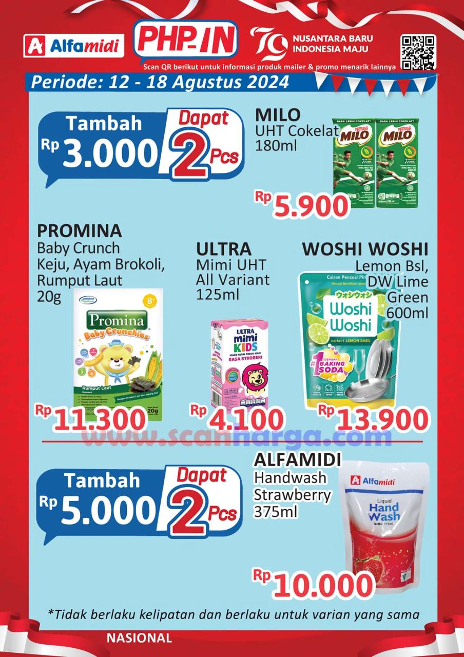 Katalog Promo Alfamidi Weekday Terbaru 12 - 18 Agustus 2024 3