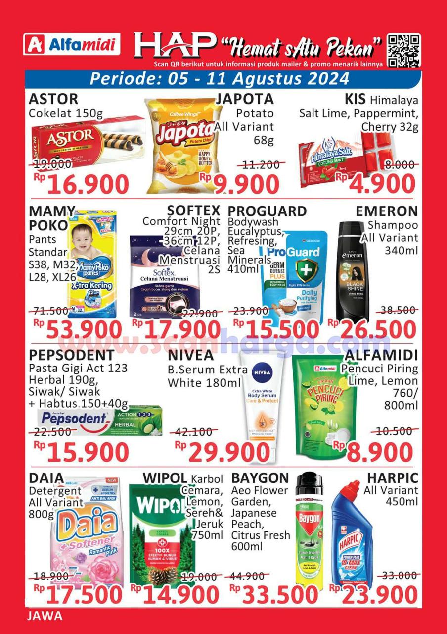 Katalog Promo Alfamidi Weekday Terbaru 5 - 11 Agustus 2024 2