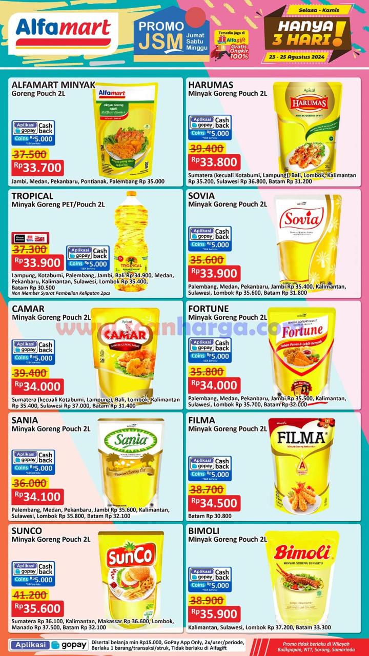 Katalog Promo JSM Alfamart 23 - 25 Agustus 2024 1