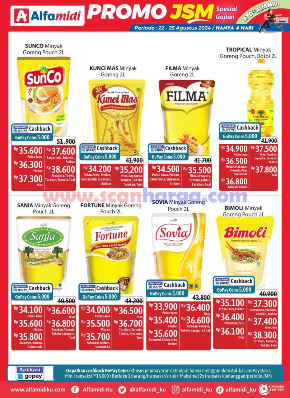 Katalog Promo JSM Alfamidi 22 - 25 Agustus 2024 1