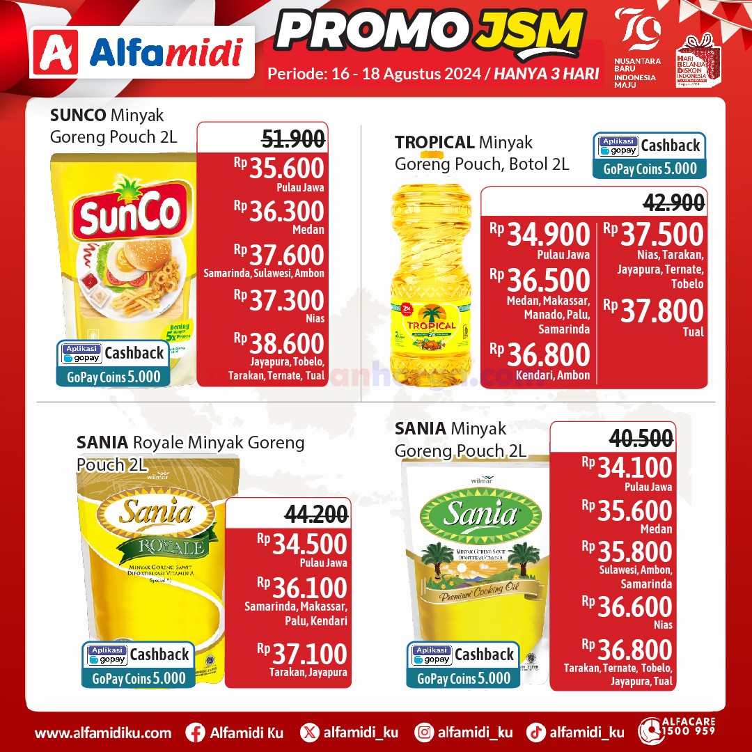 Katalog Promo JSM Alfamidi Periode 16 - 18 Agustus 2024