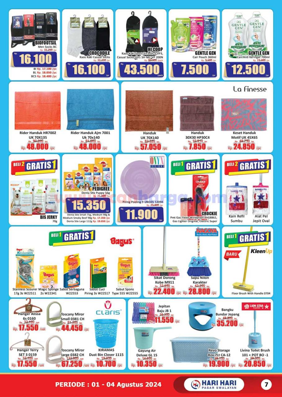 Katalog Promo JSM Hari Hari Swalayan 1 - 4 Agustus 2024 7