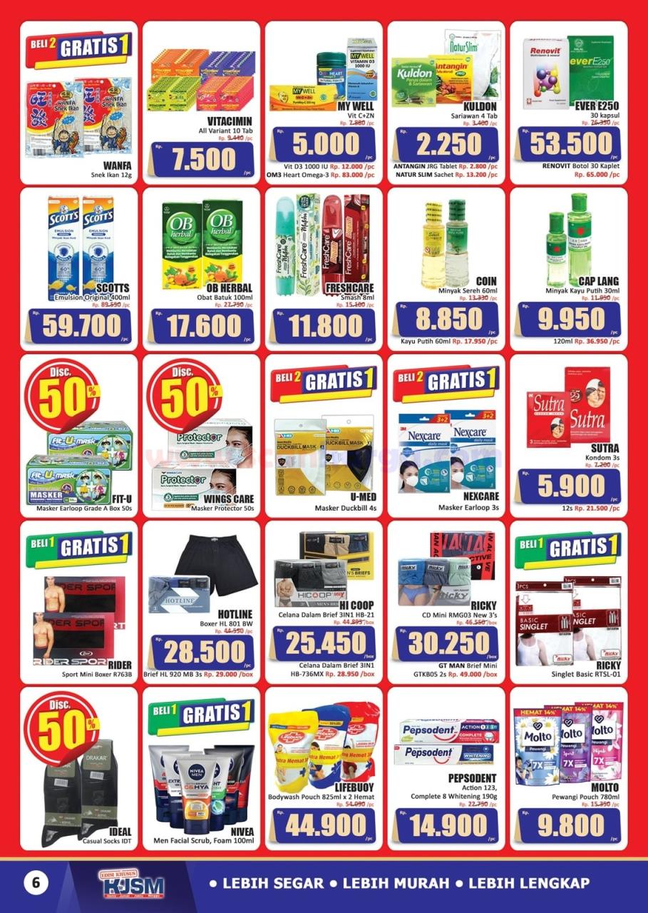 Katalog Promo JSM Hari Hari Swalayan 22 - 25 Agustus 2024 6