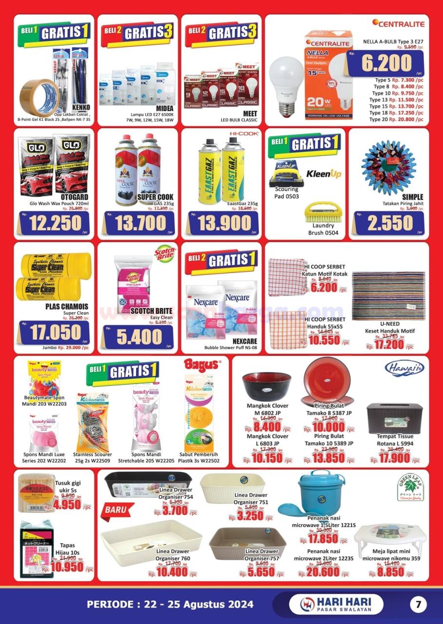 Katalog Promo JSM Hari Hari Swalayan 22 - 25 Agustus 2024 7