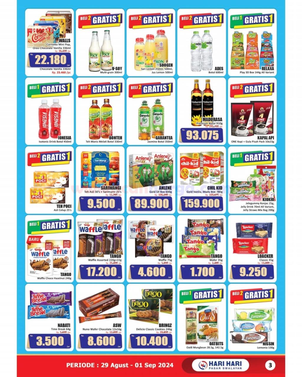 Katalog Promo JSM Hari Hari Swalayan 29 Agustus - 1 September 2024 3