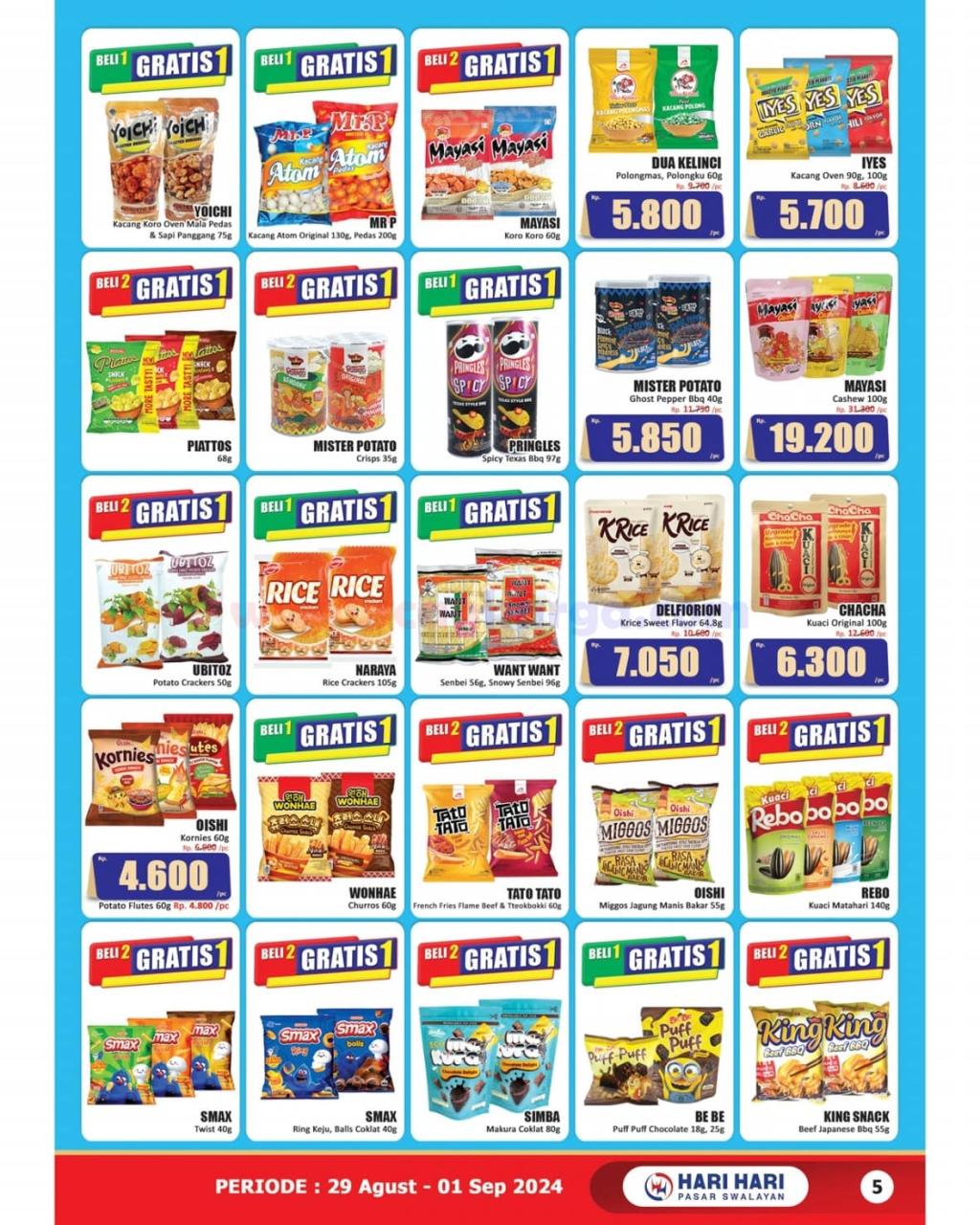 Katalog Promo JSM Hari Hari Swalayan 29 Agustus - 1 September 2024 5