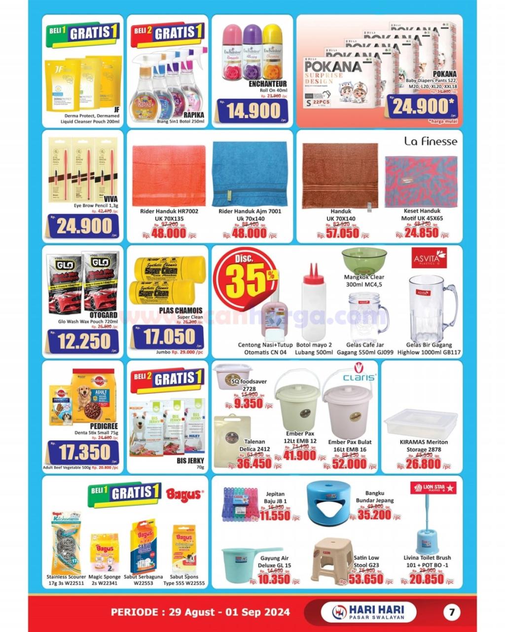 Katalog Promo JSM Hari Hari Swalayan 29 Agustus - 1 September 2024 7