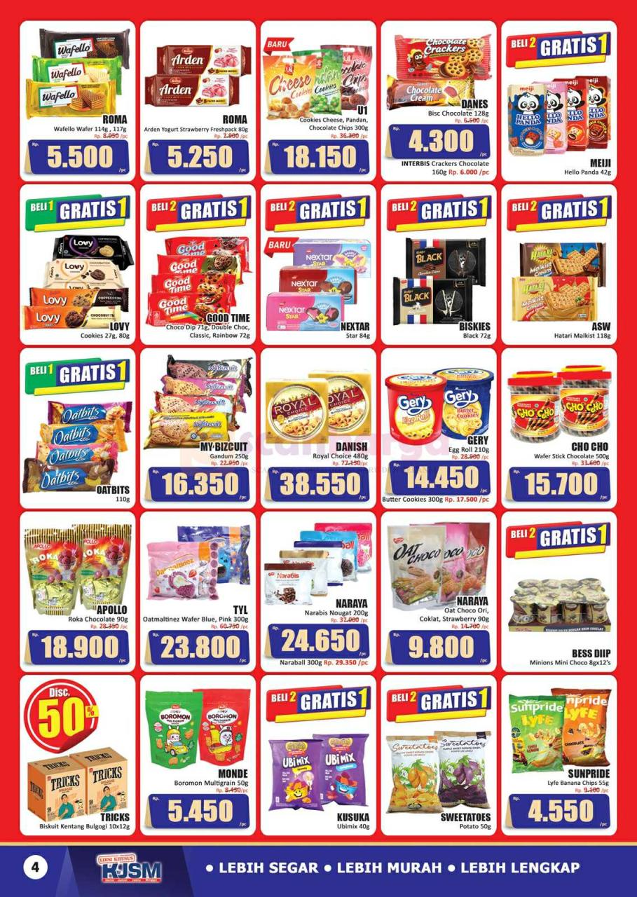 Katalog Promo JSM Hari Hari Swalayan 8 - 11 Agustus 2024 4