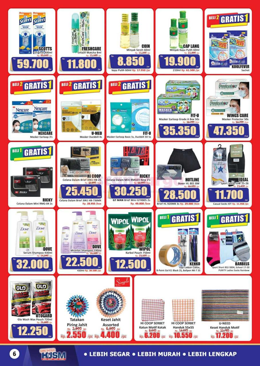 Katalog Promo JSM Hari Hari Swalayan 8 - 11 Agustus 2024 6