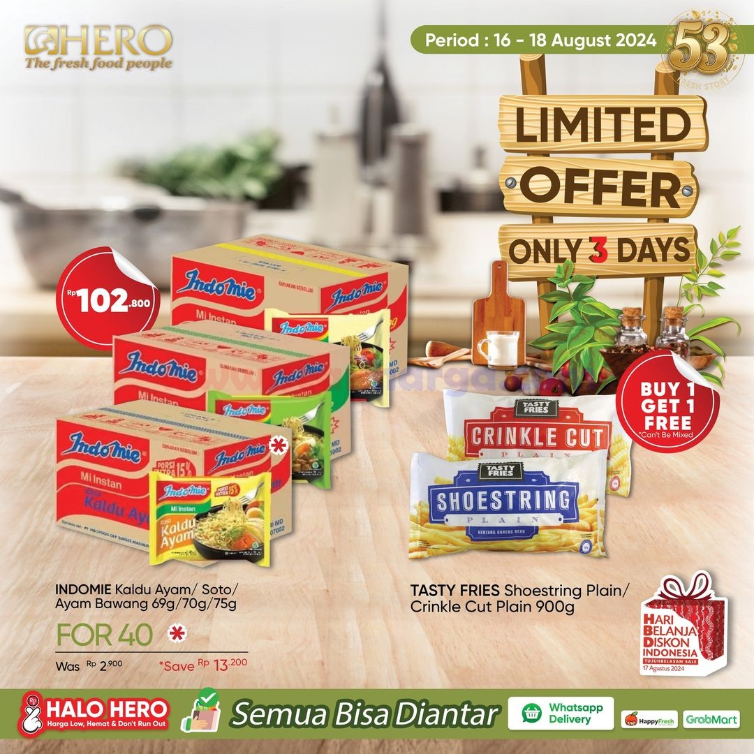 Katalog Promo JSM HERO Weekend 16 - 18 Agustus 2024