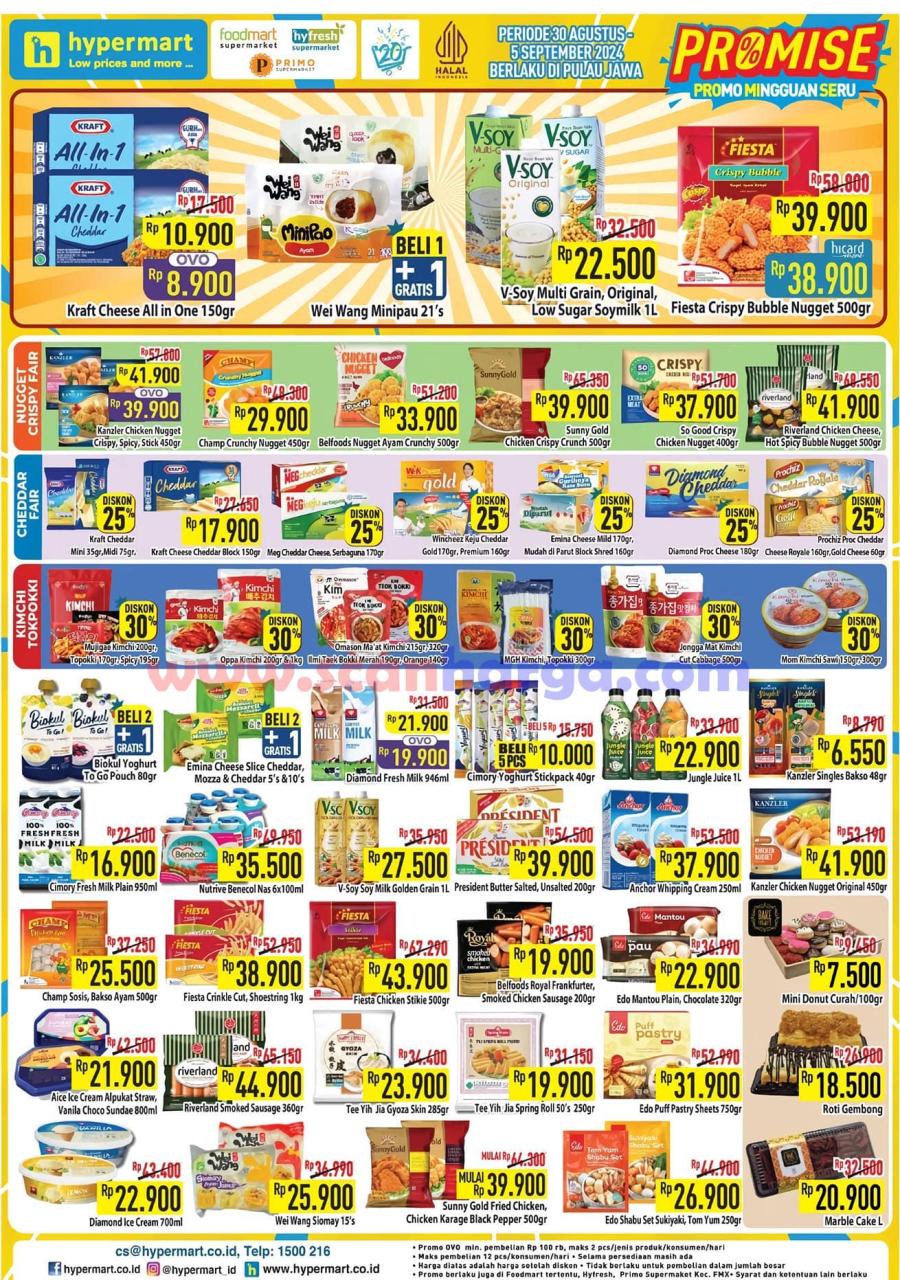 Katalog Promo JSM Hypermart Weekend Terbaru 30 Agustus - 5 September 2024 1