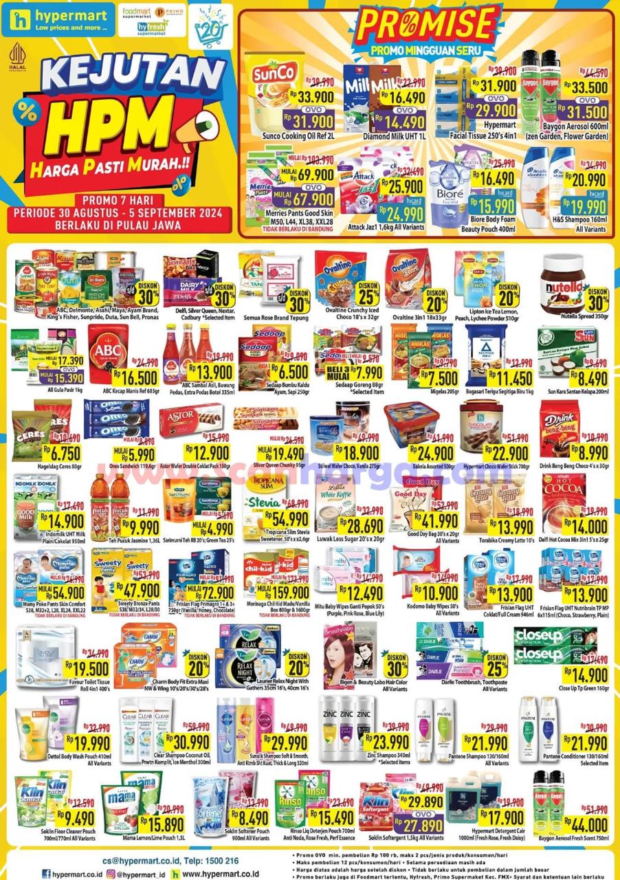 Katalog Promo JSM Hypermart Weekend Terbaru 30 Agustus - 5 September 2024 2