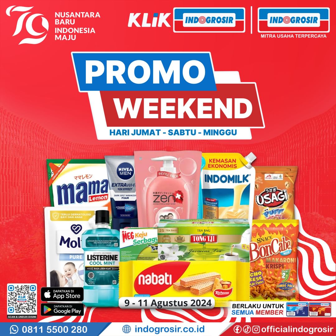 Katalog Promo JSM Indogrosir Weekend 9 - 11 Agustus 2024