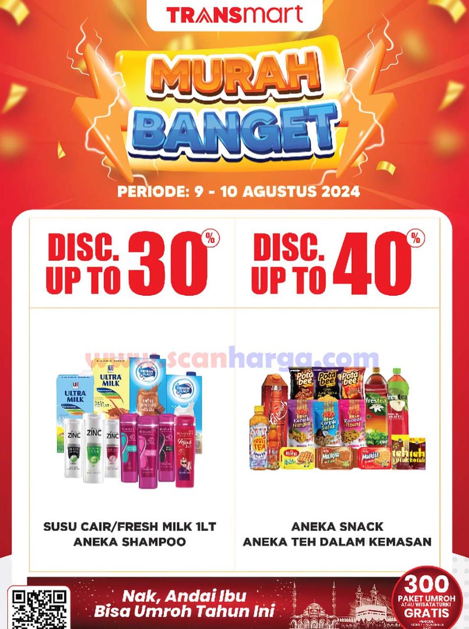 Promo JSM Transmart Weekend 9 - 10 Agustus 2024