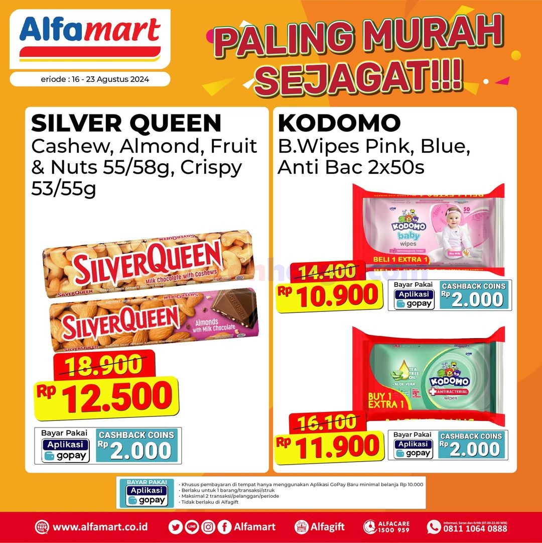 Promo ALFAMART Paling Murah Sejagat Periode 16 - 23 Agustus 2024 1