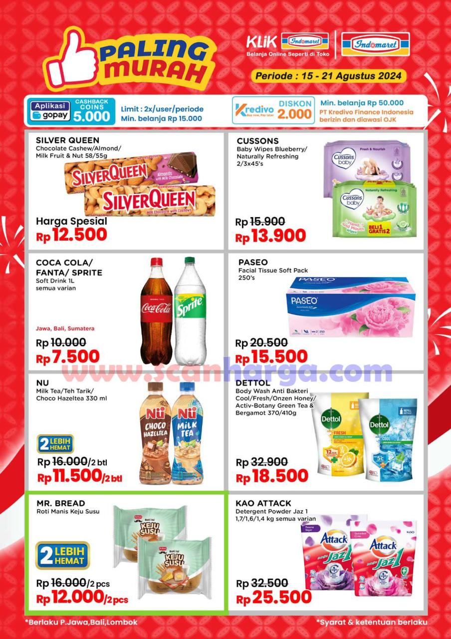 Promo Indomaret Paling Murah 15 - 21 Agustus 2024