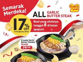 Promo Pepper Lunch Semarak Merdeka Diskon 17%